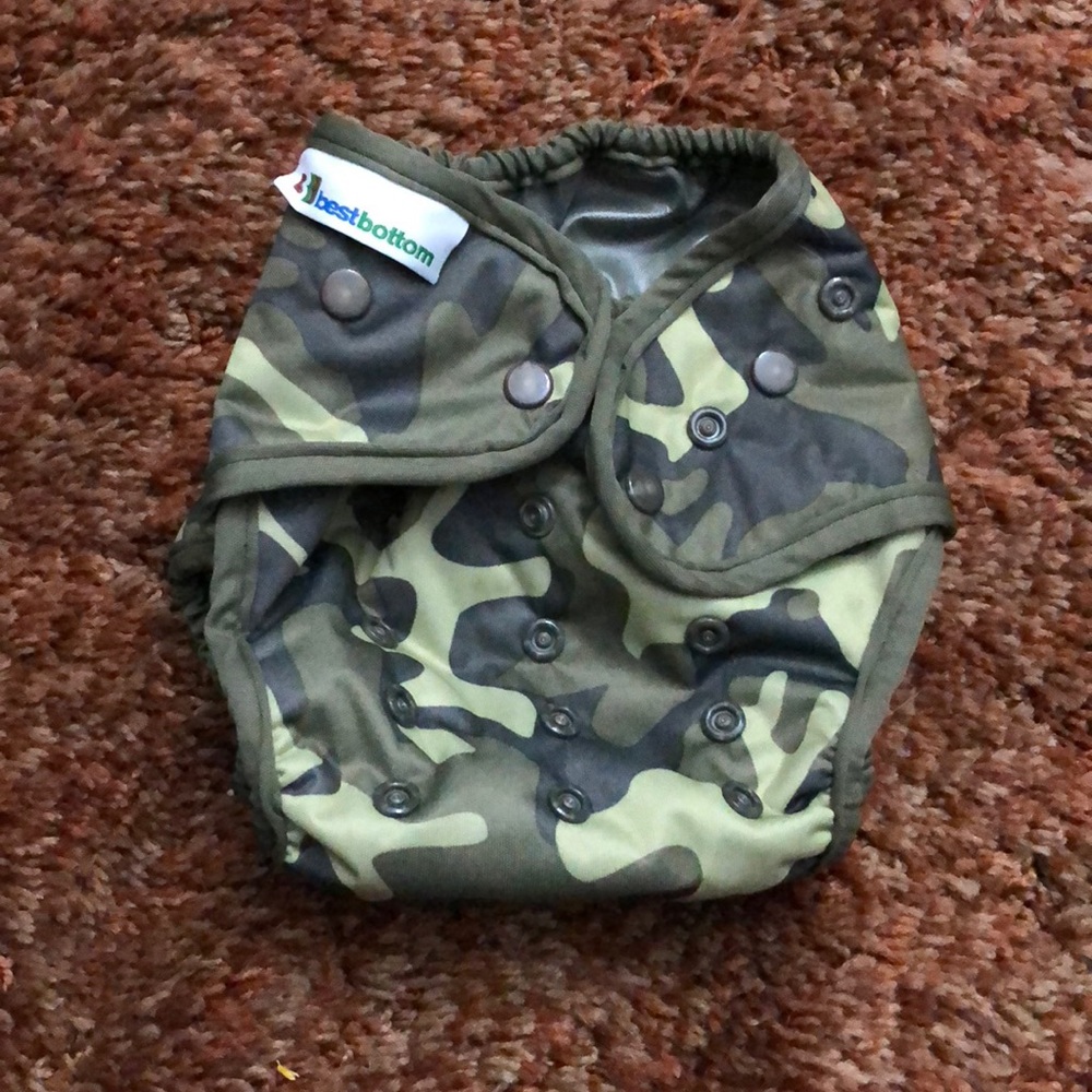 Camo Best Bottom Cloth Diaper Cover